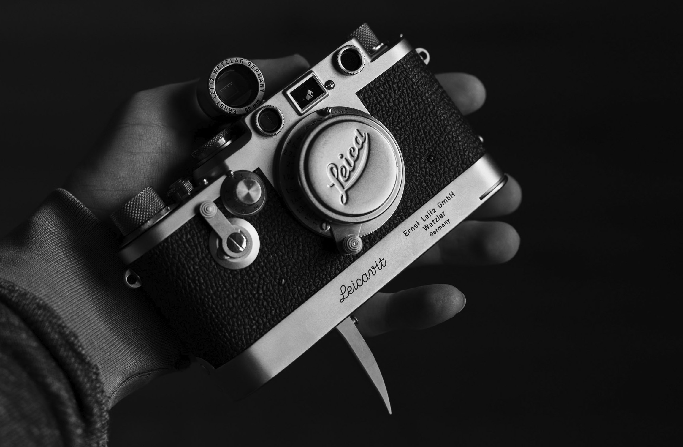 Leicavit SYOOM on a IIIf RD with SBOOI brightline finder