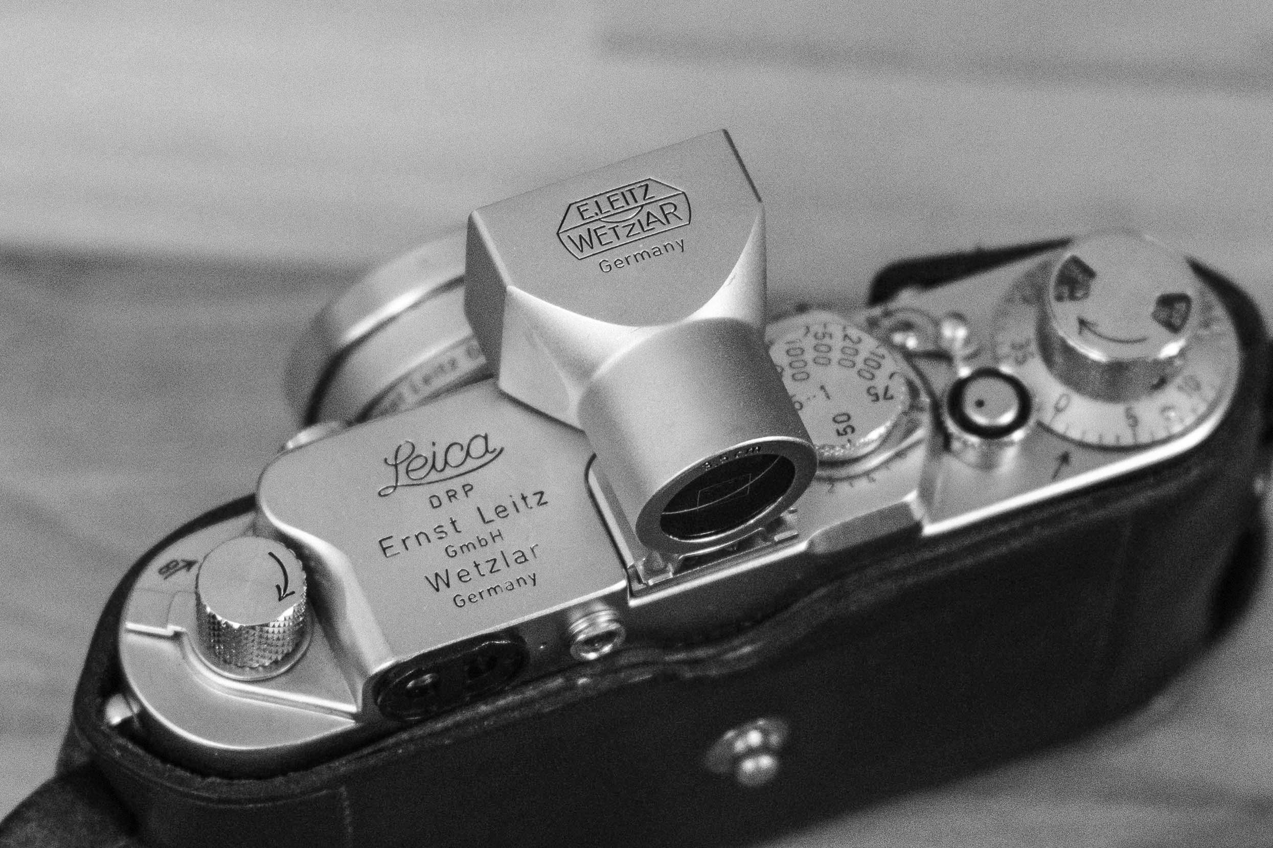 Leica IIIf mit SBLOO 3,5cm Spiegelsucher